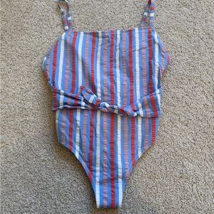 Striped Multicolor Swimsuit